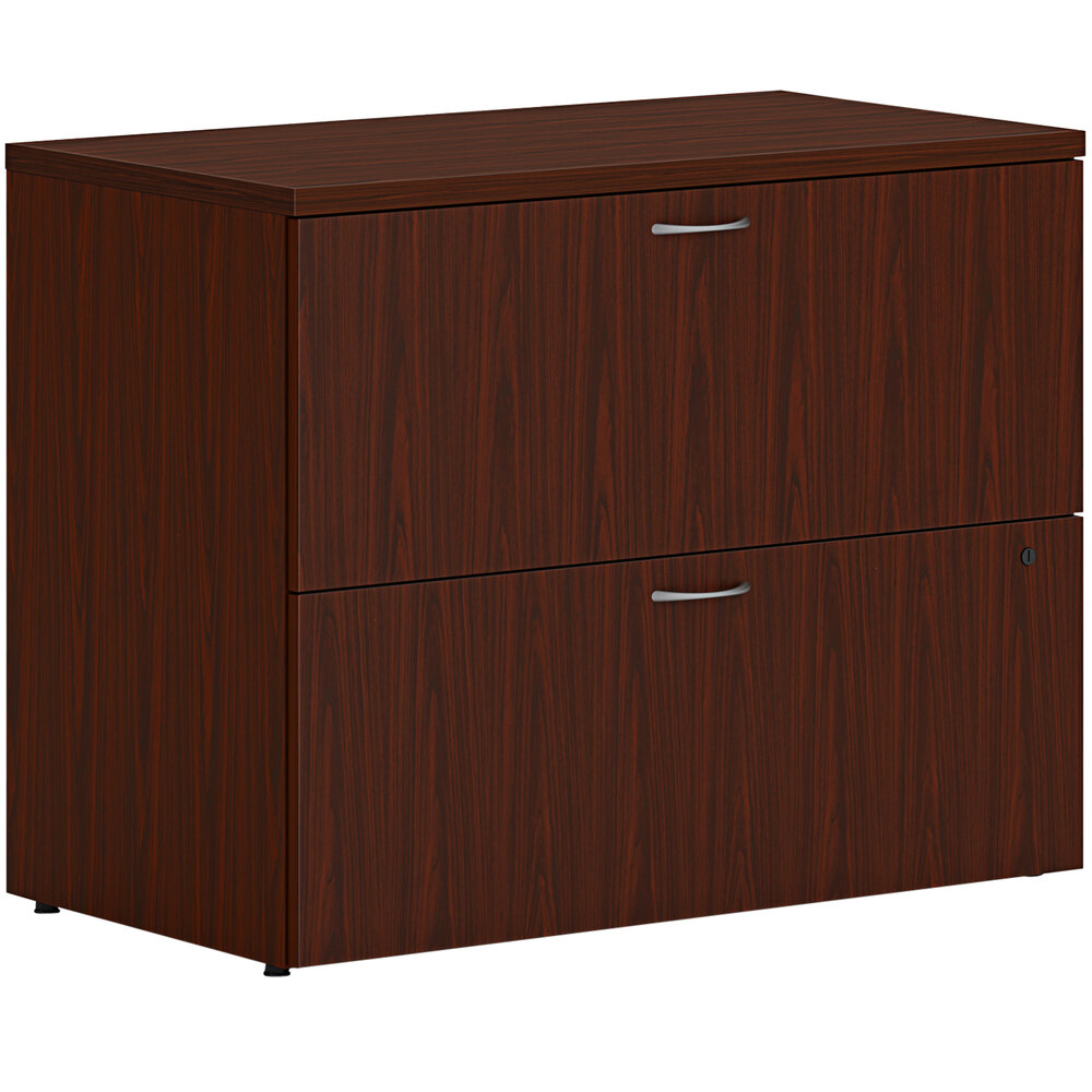 HON Mod 36" x 20" x 29" Traditional Mahogany Lateral File with