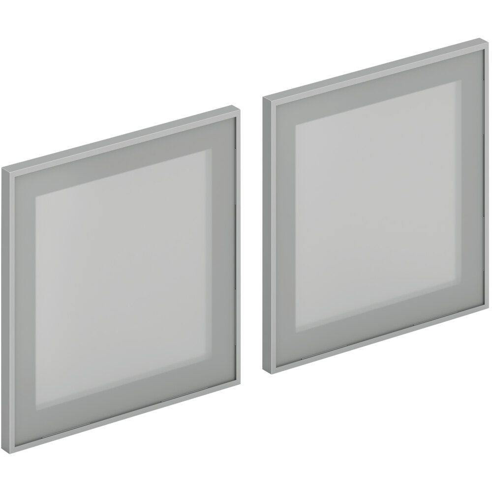 HON Mod Frosted Glass Door for 48" Desk Hutches and WallMounted