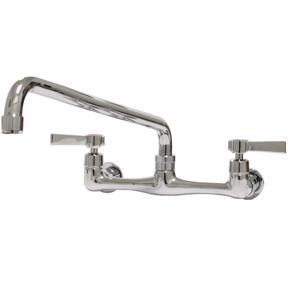Advance Tabco K11 WallMount Faucet with 8" Centers and 14" Swing