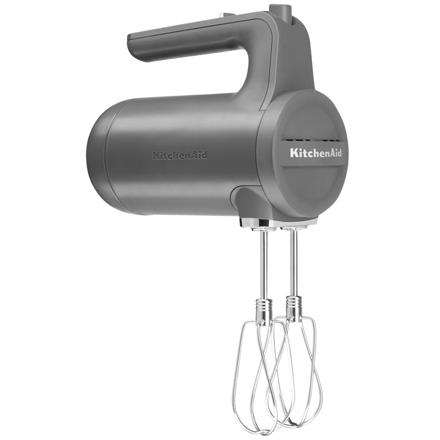 KitchenAid KHMB732DG Gray Cordless 7Speed Hand Mixer 120V