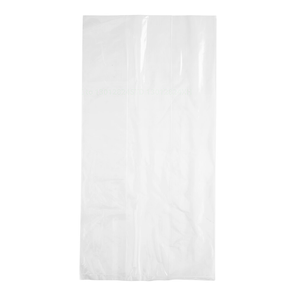 Choice 12" x 8" x 24" 0.75 Mil StandardDuty Plastic Food Bag 500/Box
