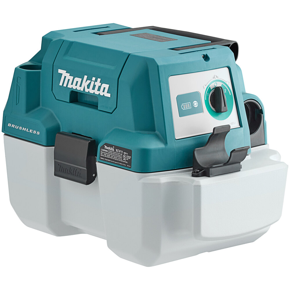 Makita XCV11T 18V LXT Lithium Ion Cordless 2 Gallon Portable Wet / Dry