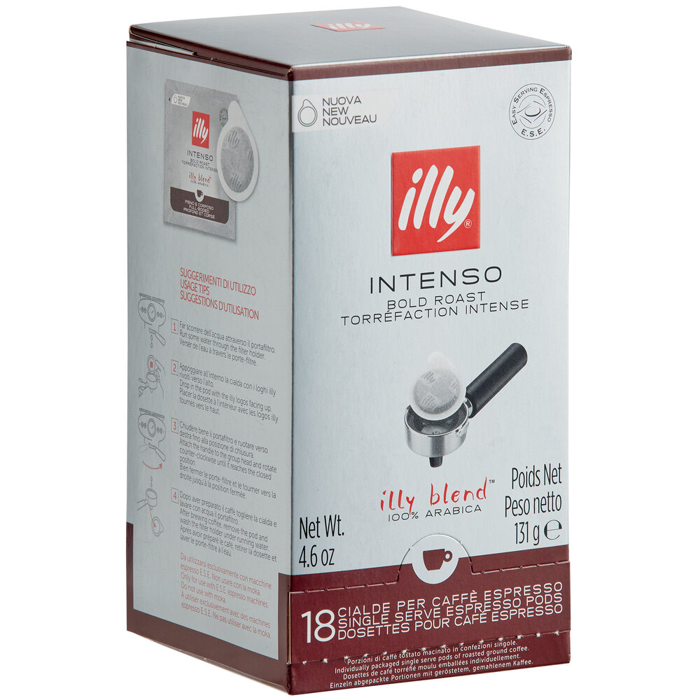 illy Intenso Single Serve Espresso Pods 18/Box