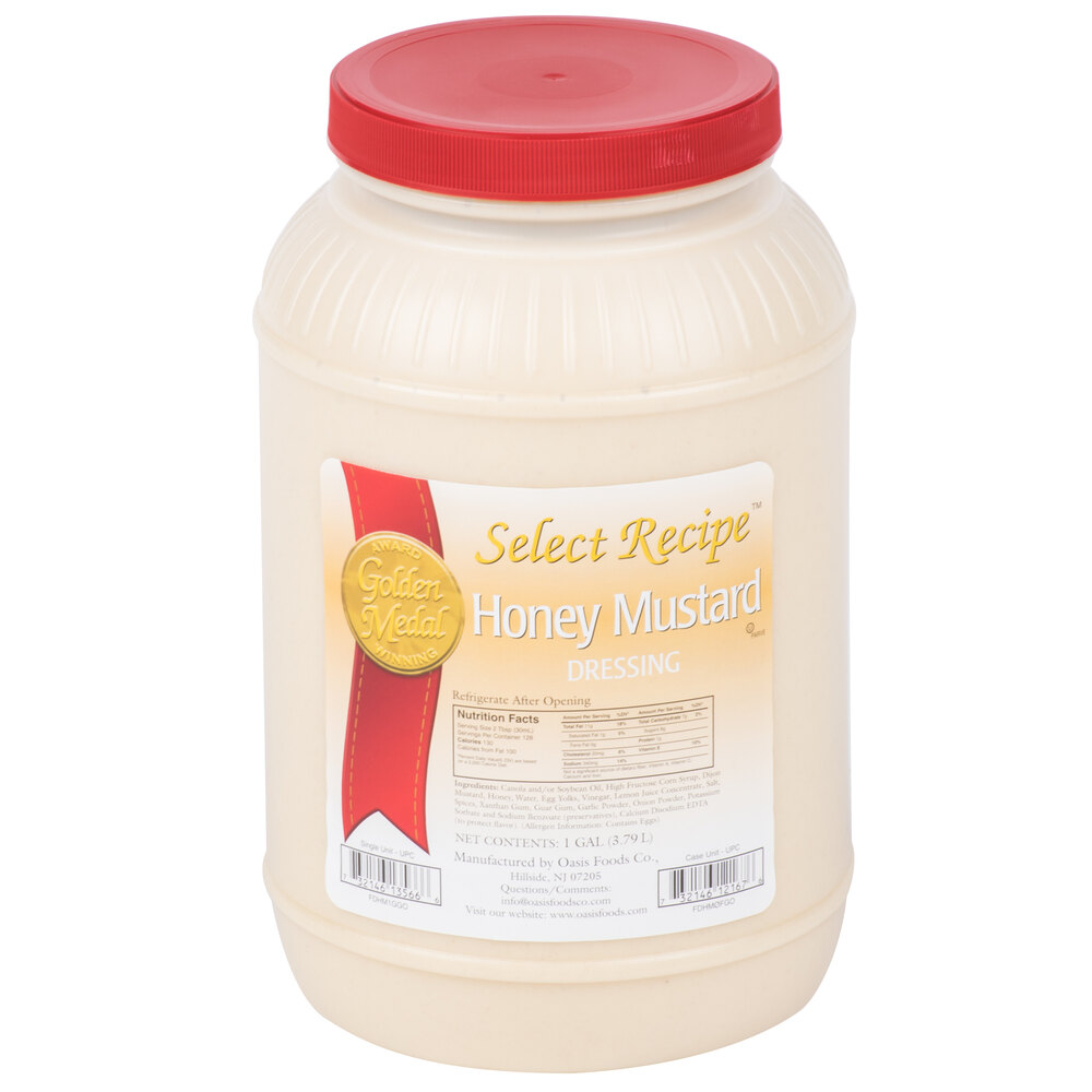 Honey Mustard Dressing (4) 1 Gallon Containers / Case 4/Case