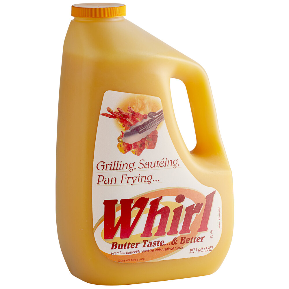 Whirl Butter Flavored Oil Butter Substitute 1 Gallon 3/Case