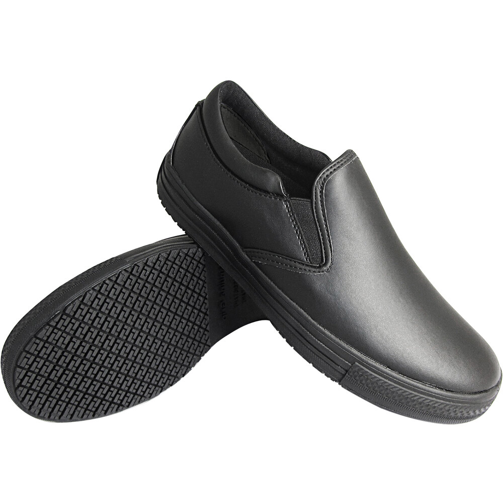 Genuine Grip® 2060 Men's Black Non-Slip Slip-On Shoe