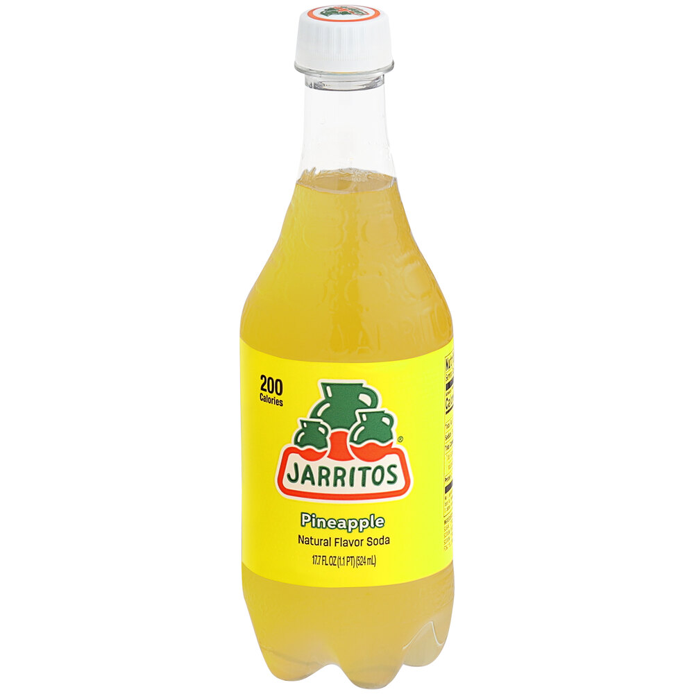 Jarritos Pineapple Soda 17.7 fl. oz 24/Case