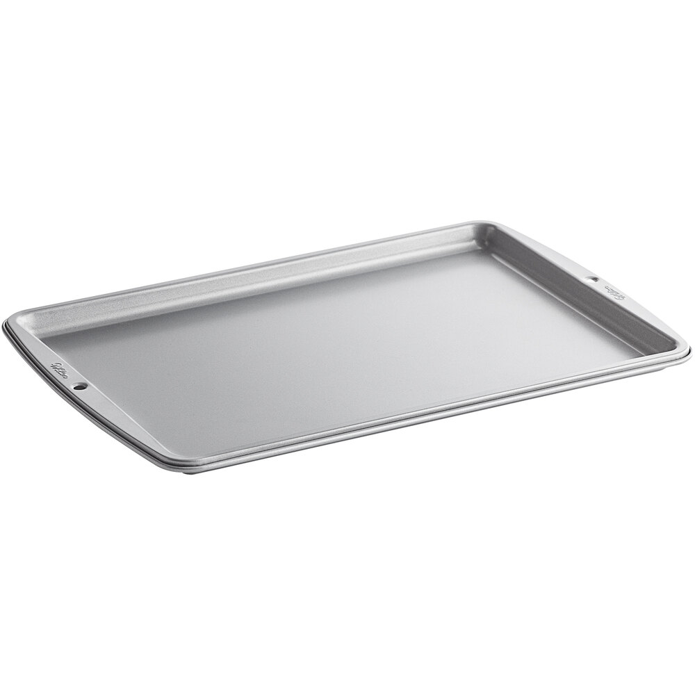Wilton Recipe Right Small Non-Stick Baking Sheet, Cookie Sheet, 13.2 x  9.25-Inch, Steel