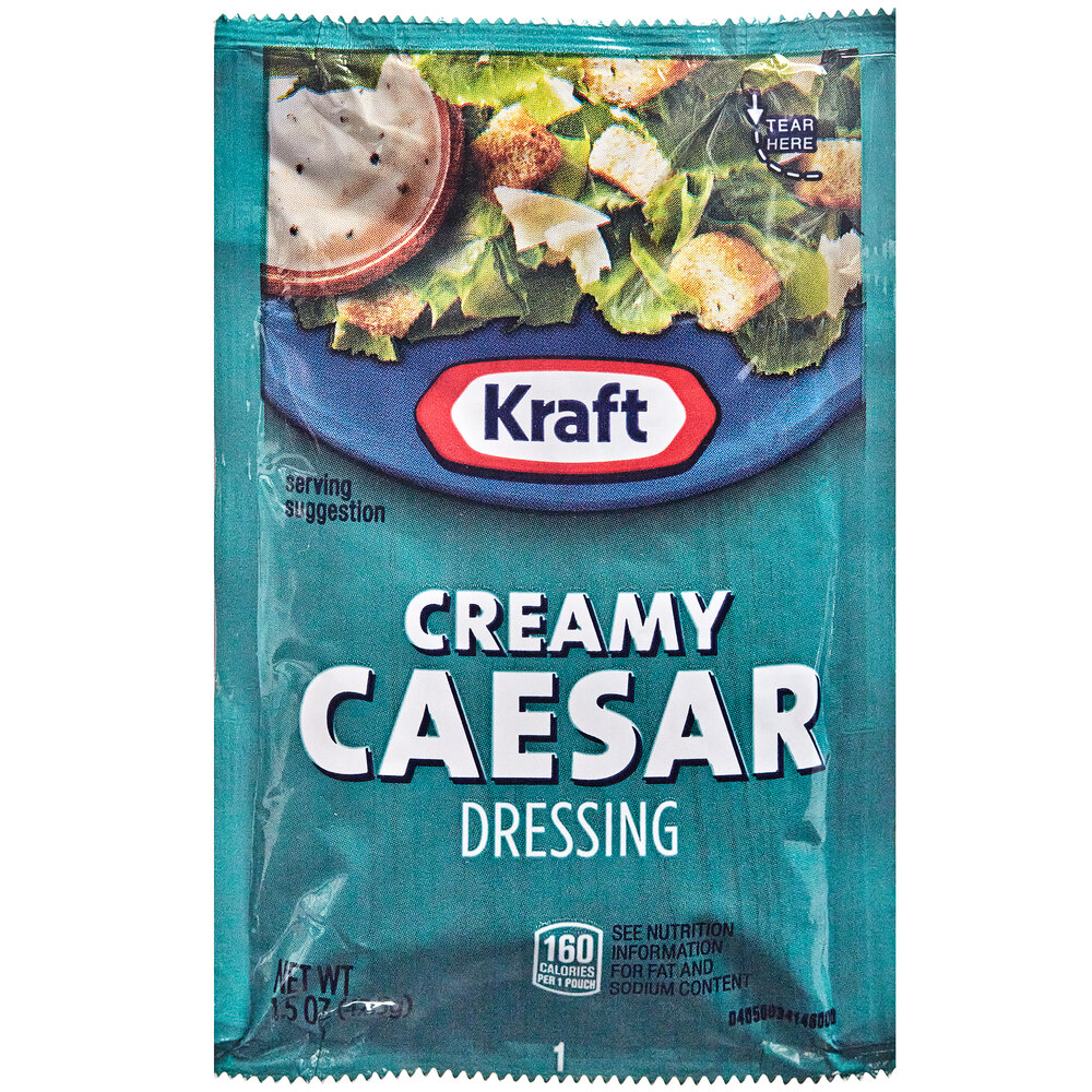 Kraft Creamy Caesar Dressing Packet (60/Case)