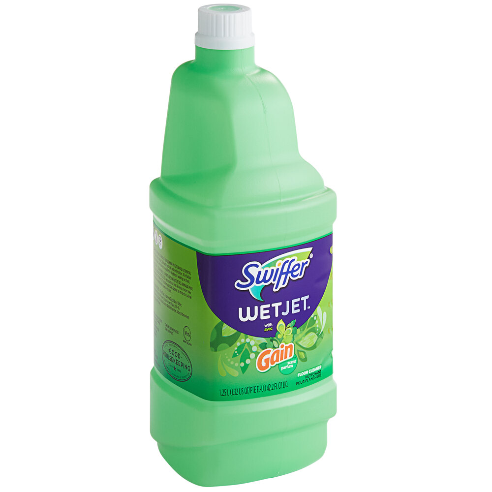 Swiffer® WetJet 84323 MultiSurface Cleaner Solution Refill with Gain