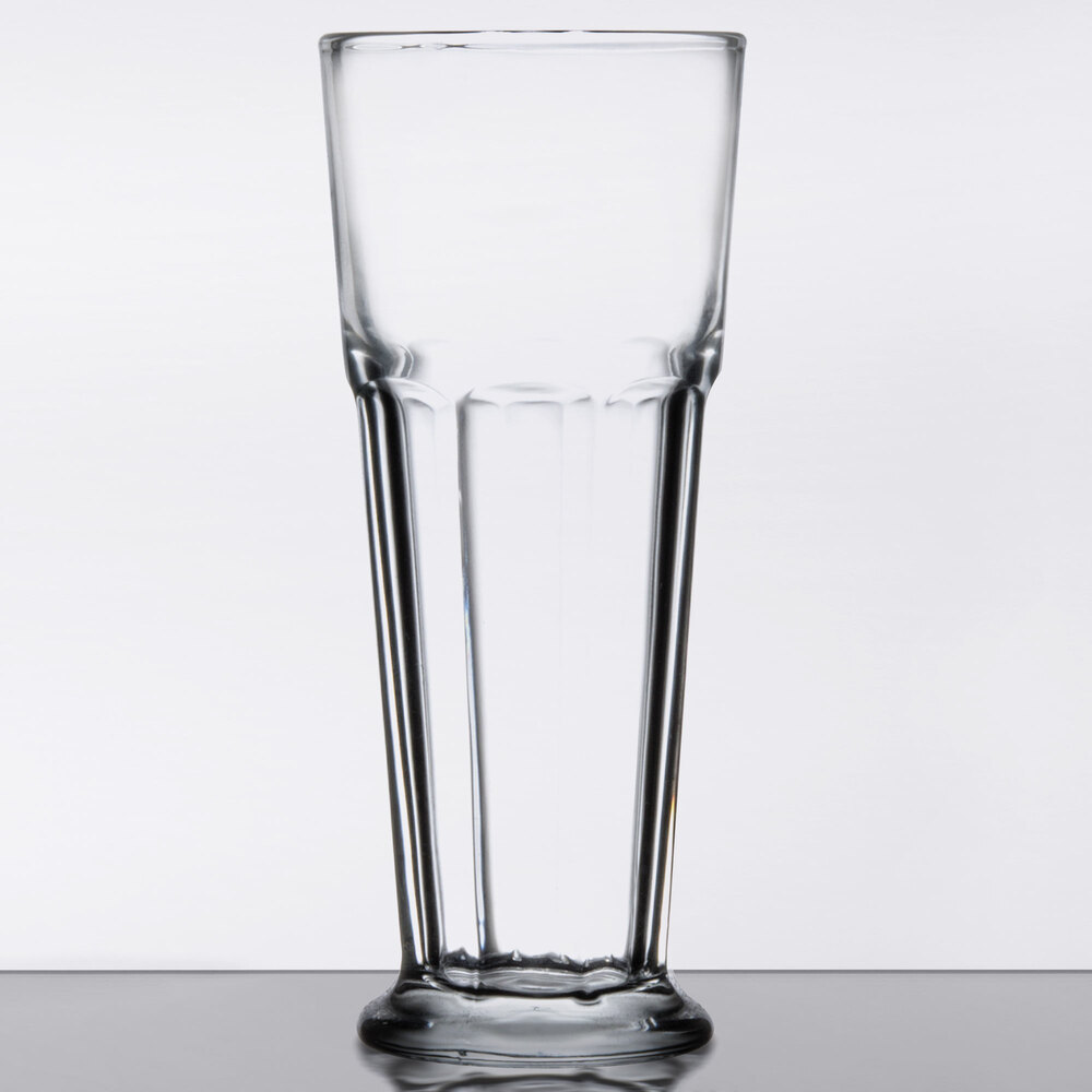 libbey footed glasses