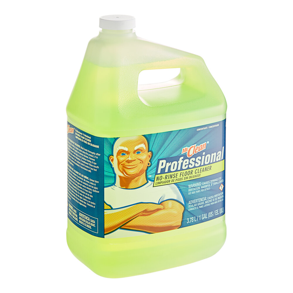 Mr. Clean Professional 25045 No-Rinse Floor Cleaner 1 Gallon / 128 oz ...