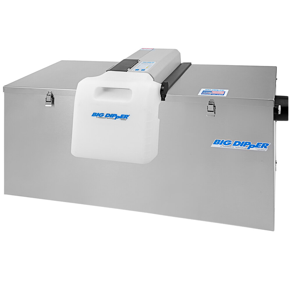 Thermaco Big Dipper W750IS 168 lb. 75 GPM Automatic Grease Trap with
