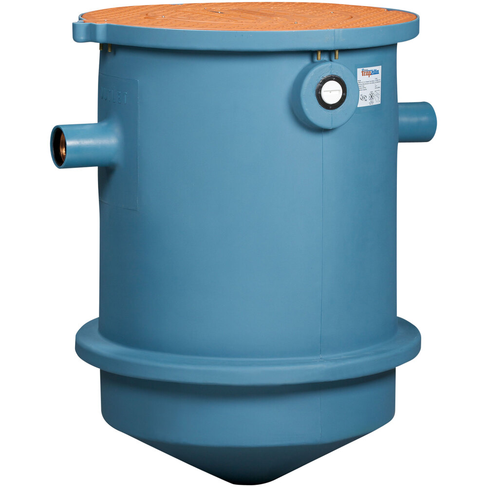 Thermaco Trapzilla TZ-600 635 lb. 75 GPM Grease Interceptor with 4