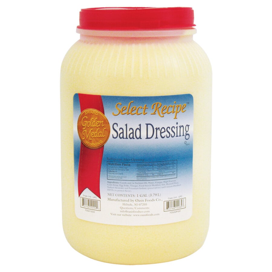 Salad Dressing / Base (4) 1 Gallon Containers / Case 4/Case