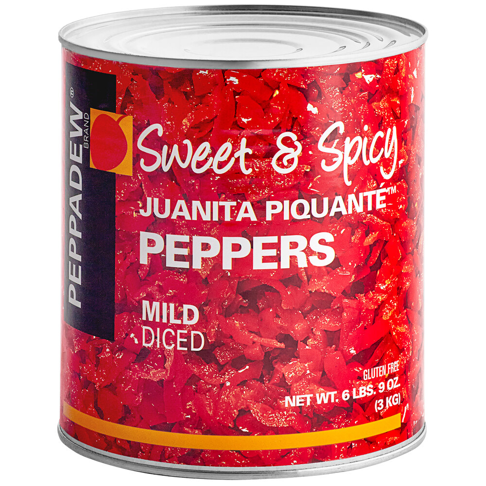 Peppadew Diced Sweet Piquante Peppers 10 Can