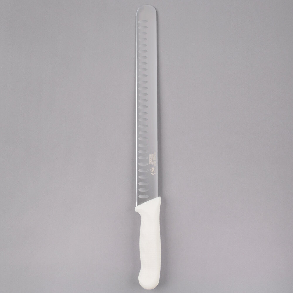 12" Granton Edge Wide Roast Beef Slicer Knife