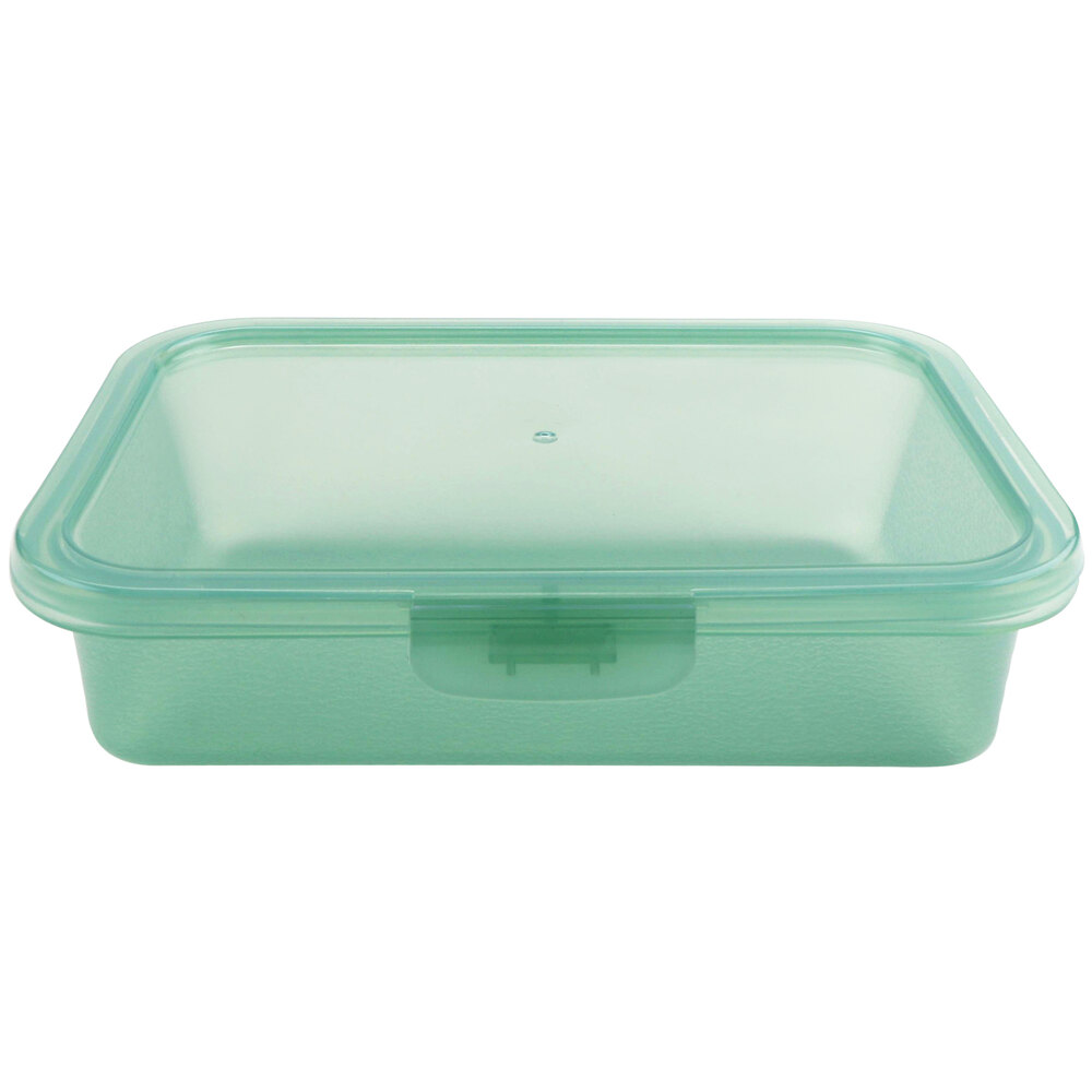 GET Eco-Takeouts Jade Green Customizable Reusable Takeout Container 6 1 ...