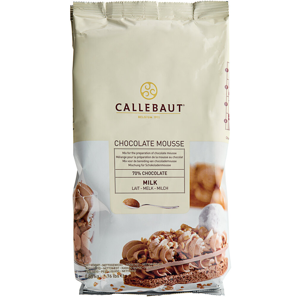 Callebaut Milk Chocolate Mousse Mix 800g