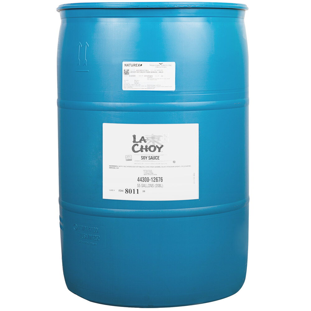 La Choy Soy Sauce 55 Gallon Drum