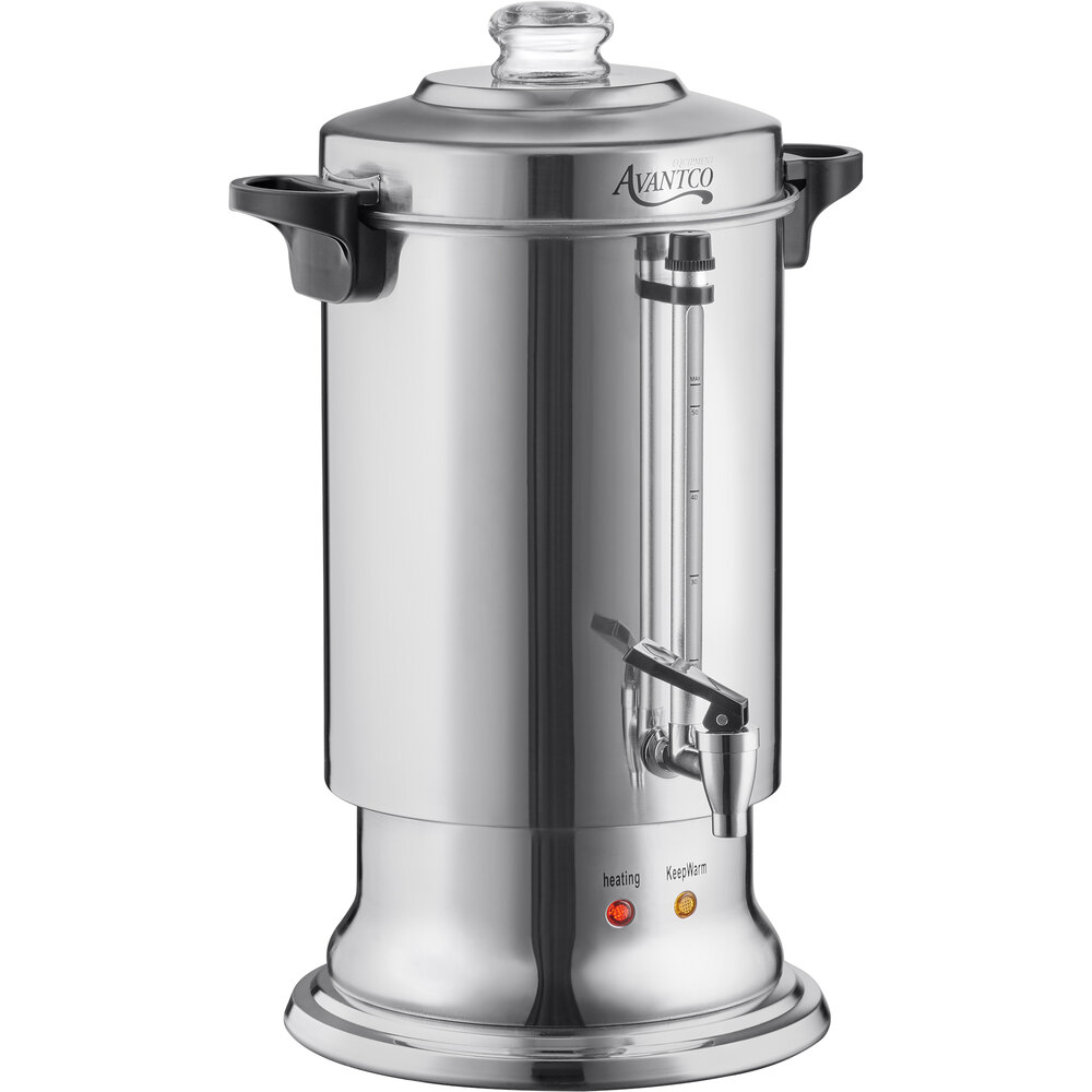 Avantco CUC60 60 Cup (300 oz.) Stainless Steel Capsule Coffee Urn