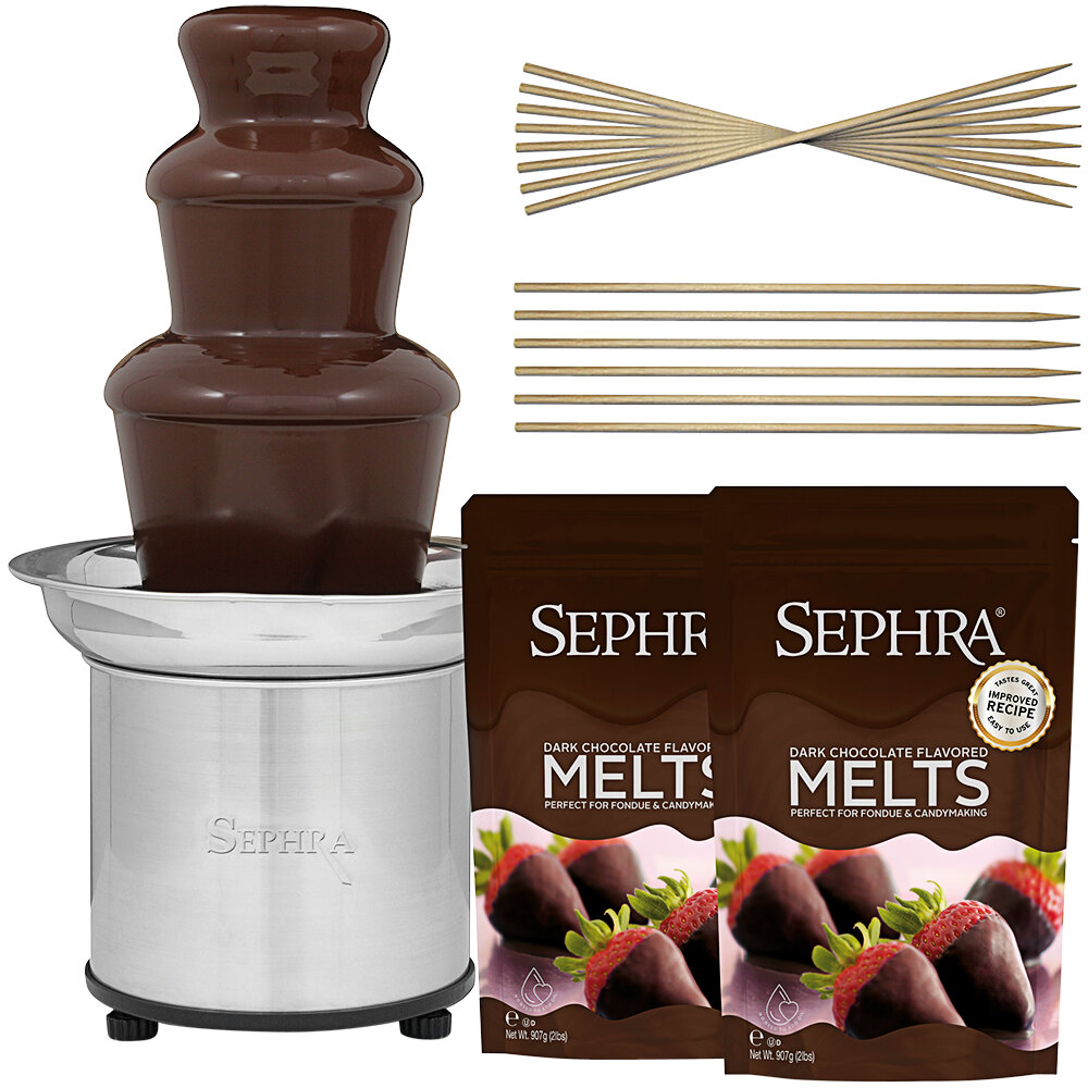 Sephra Home Fountains Select 16, Bundle with Fondue Pack 