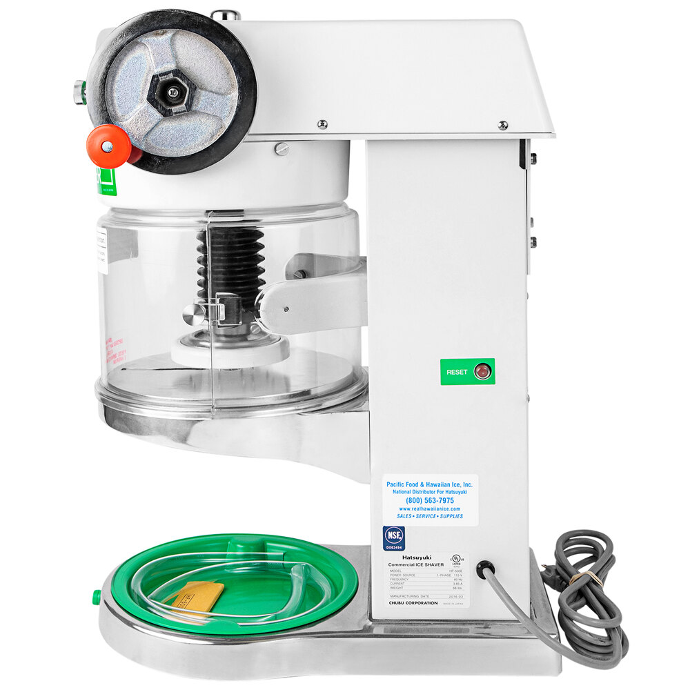 Hatsuyuki Block Ice Shaver 120V at staurantStore