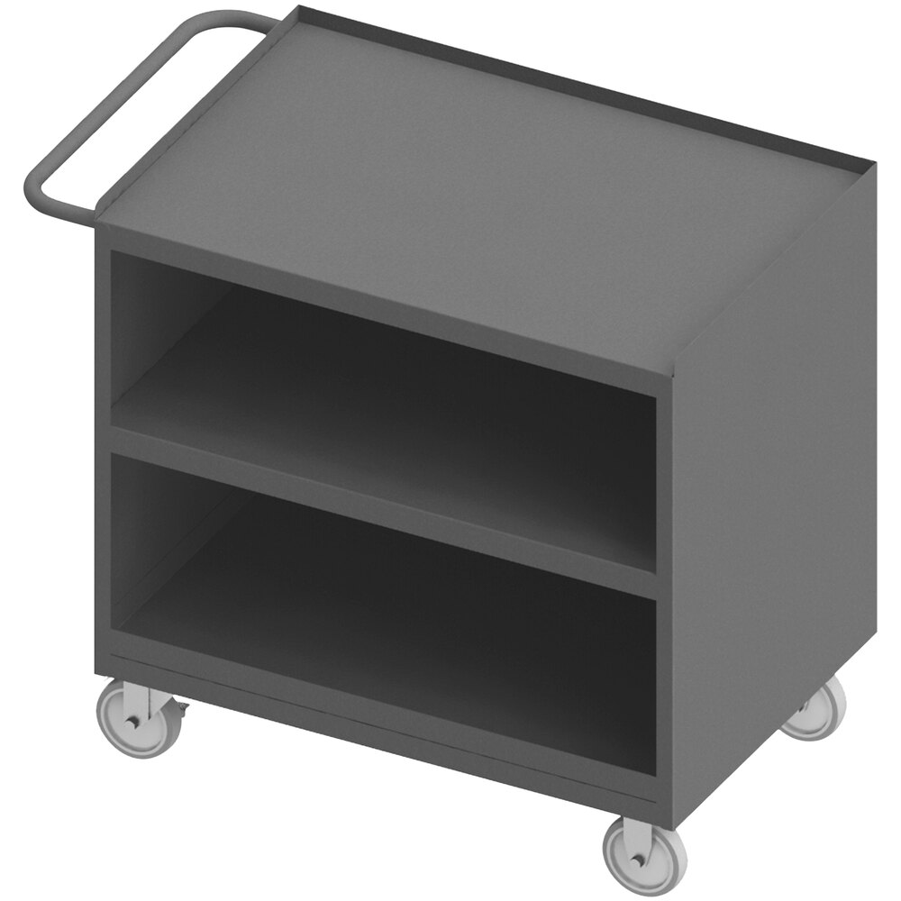 Durham Mfg 24" x 36" 1 Shelf Mobile Steel Top Workstation 311195