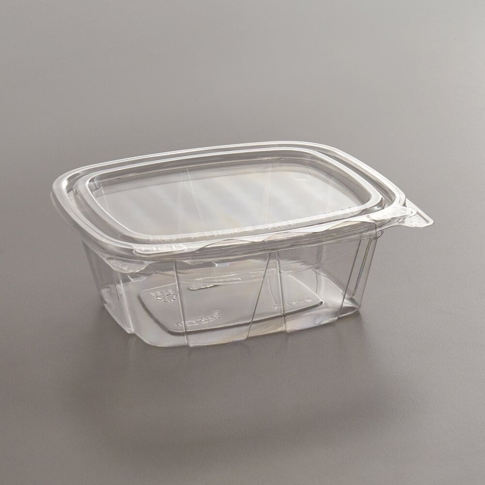 Dart C64DLR ClearPack Clear Snap-On Flat Lid for 30, 48, and 64 oz. Plastic  Containers - 63/Pack - Splyco