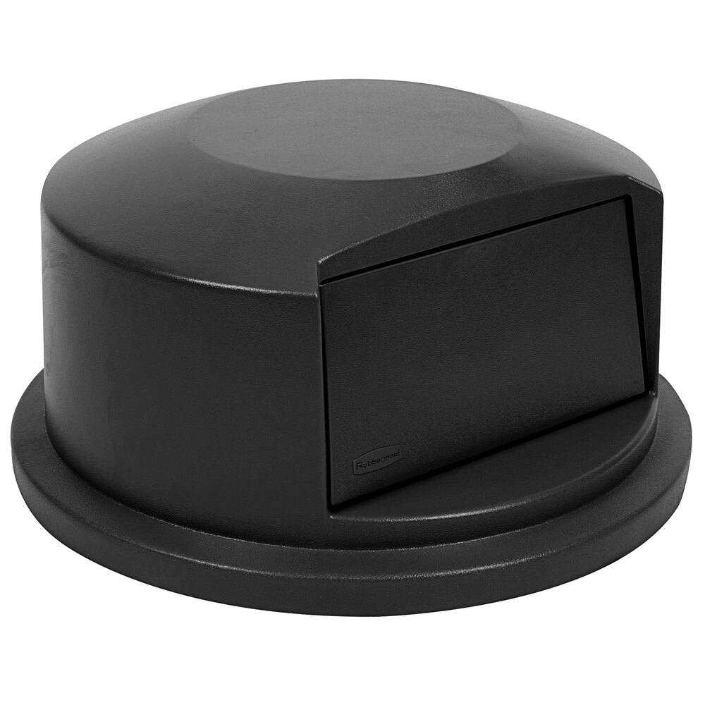 Rubbermaid® 2044039 BRUTE Black Round Dome Top for FG264300