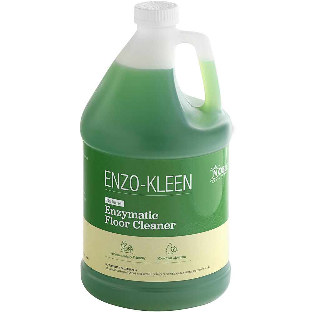 Noble Eco EnzoKleen 1 Gallon Concentrated No Rinse Floor Cleaner 4/Case
