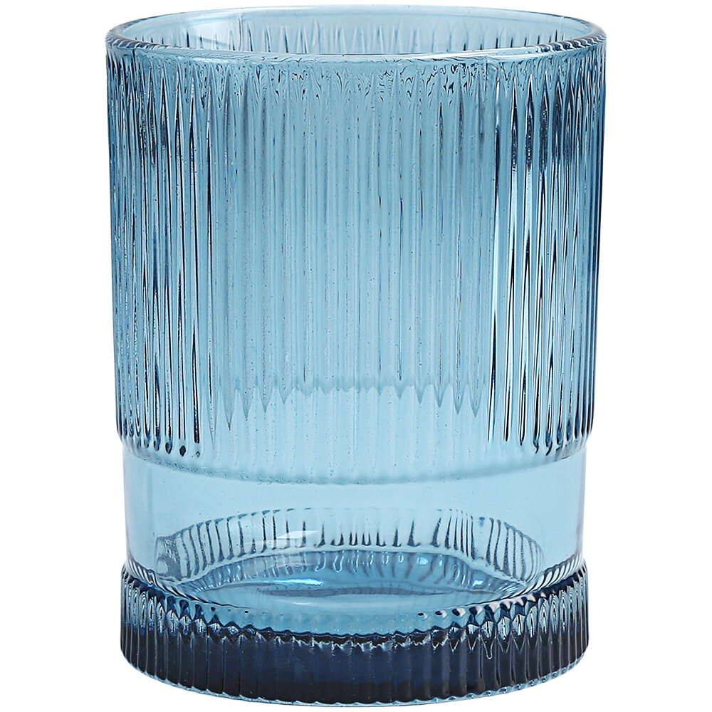 Fortessa NoHo 12.85 oz. Blue Beverage Glass 4/Case