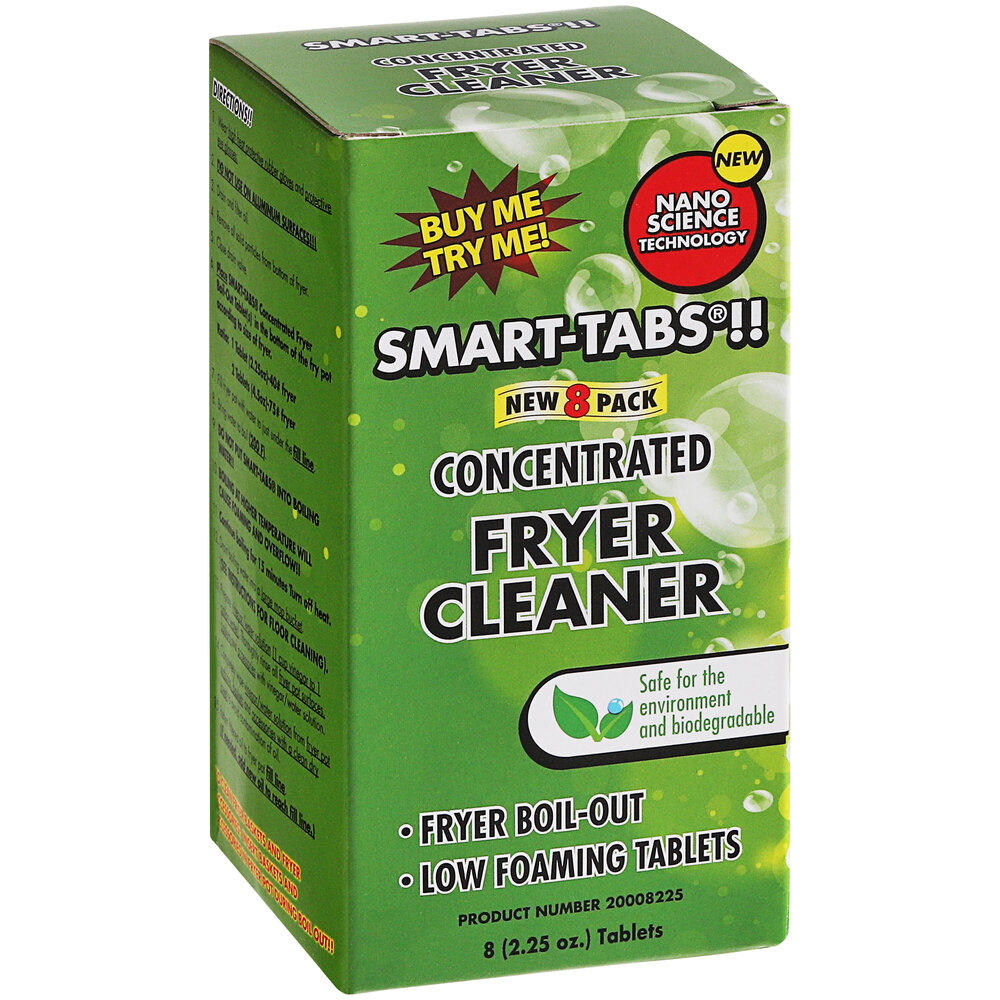 SmartTabs 2.25 oz. Concentrated Fryer Cleaning Tablet 8/Box