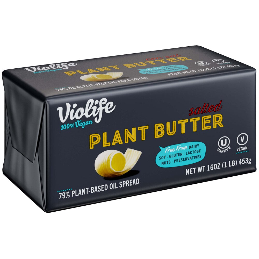 Violife PlantBased Vegan Salted Butter Brick 1 lb.