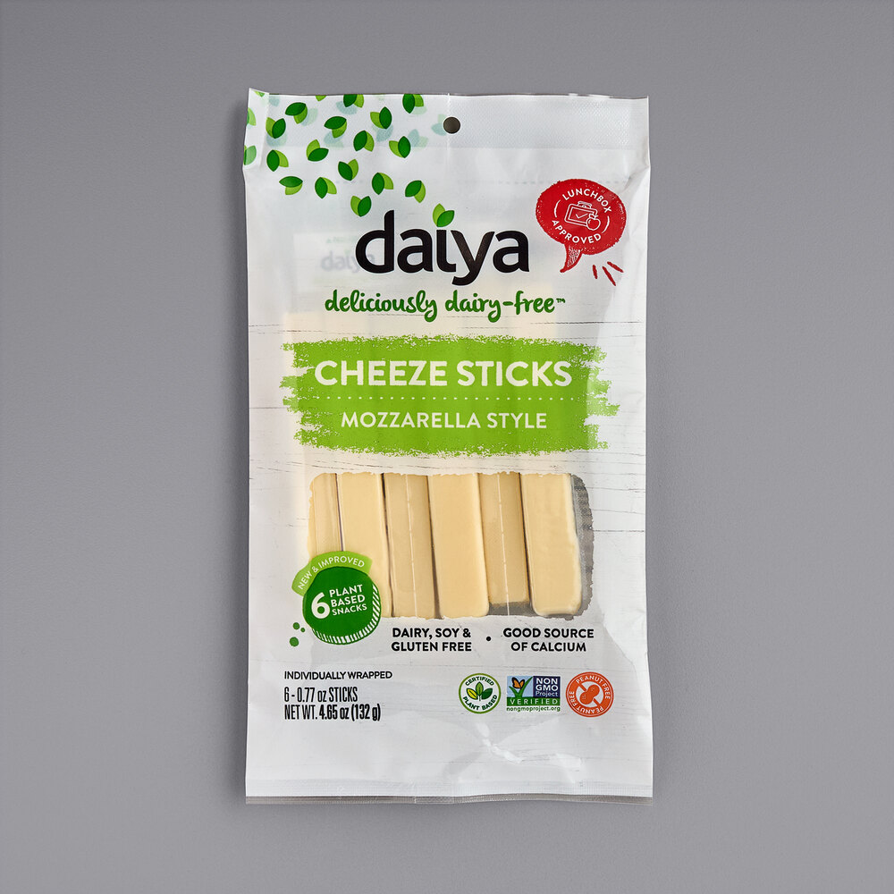 Daiya Vegan MozzarellaStyle Cheese Sticks 48/Case