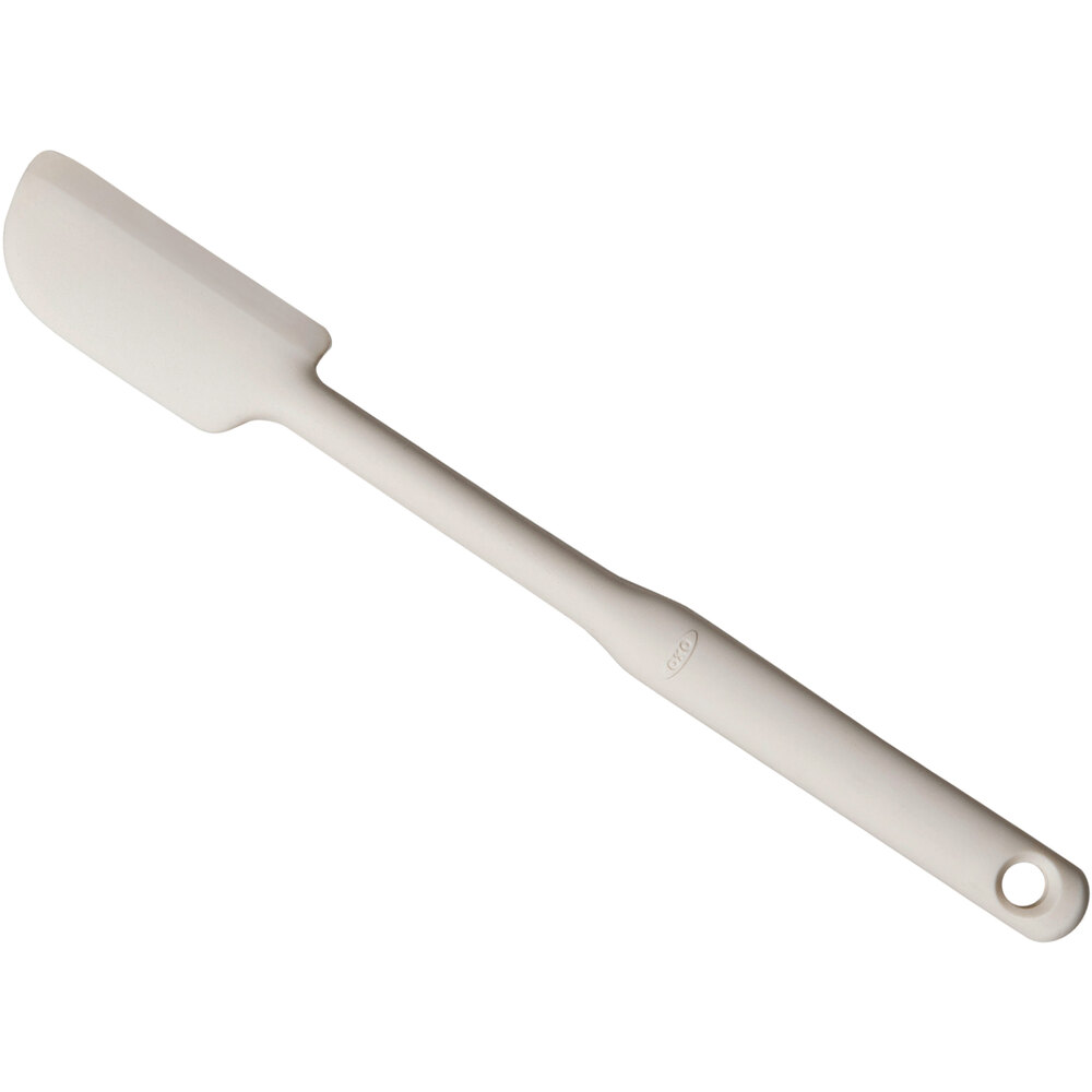 OXO Good Grips 11" High Heat Beige Silicone Jar Spatula 11279500