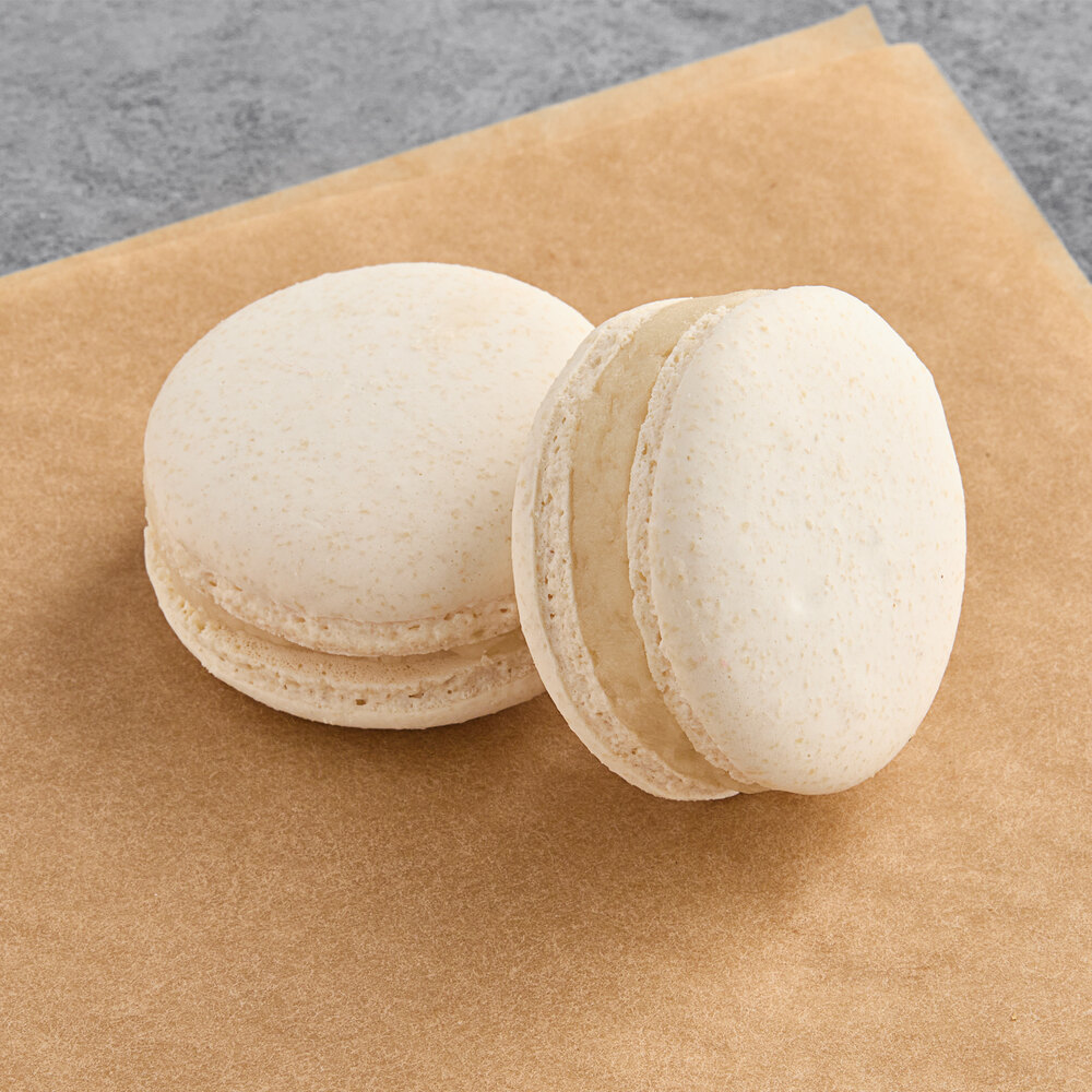 Macaron Centrale Vegan Vanilla Sea Salt Macaron 48/Case