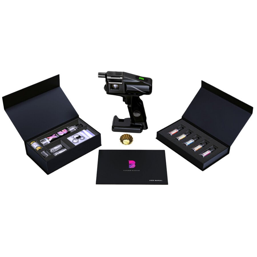 Flavour Blaster Black Pro 2 Cocktail Gun AllinOne Starter Kit