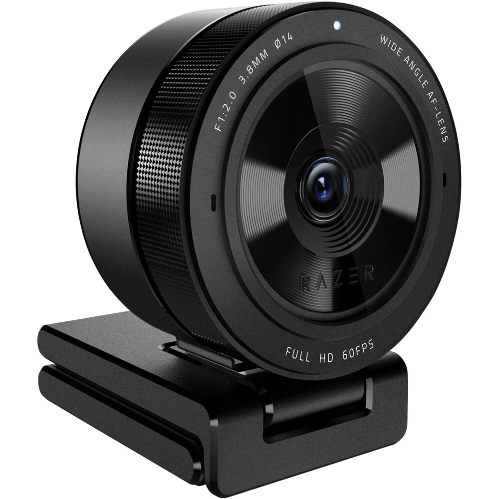 Razer Kiyo Pro Black Webcam with Adaptive Light Sensor