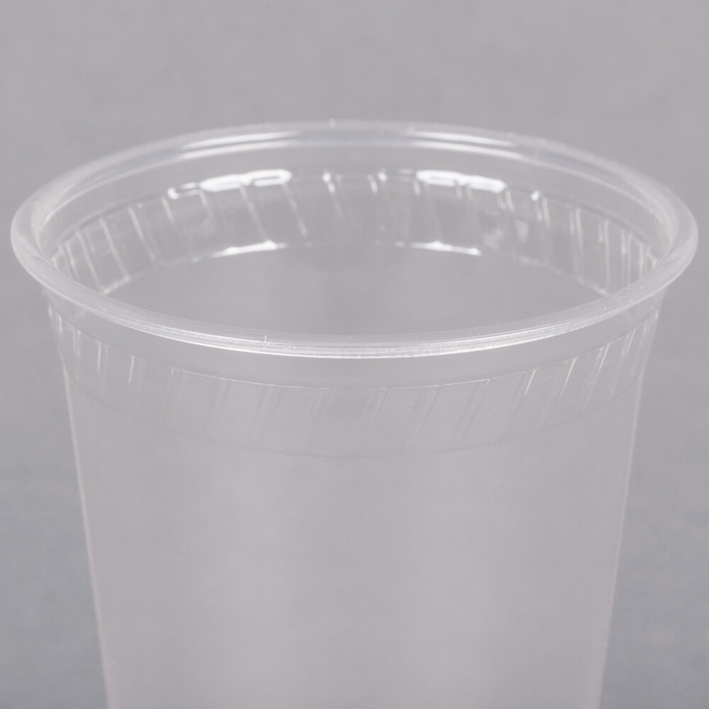 Fabri-Kal GC10 Greenware 10 oz. Compostable Clear Customizable Plastic Cold  Cup - 1000/Case