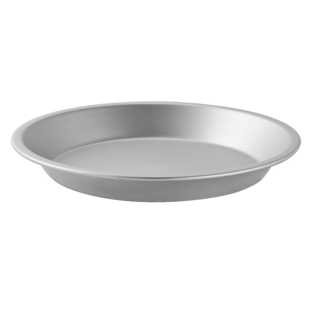 Vollrath 51045 WearEver 10" x 1 1/4" 20 Gauge Anodized Aluminum Pie Pan