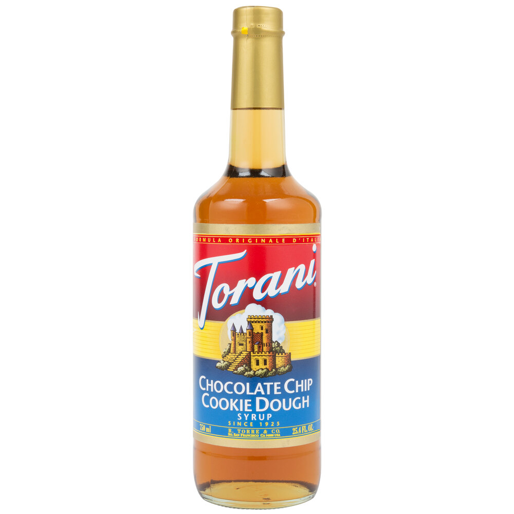 Torani Chocolate Chip Cookie Dough Syrup 750 mL