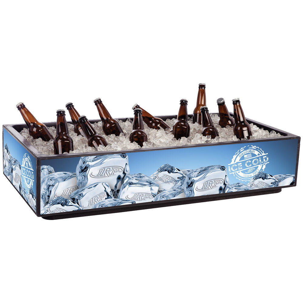 IRP 2010 Black Chiller 48 Qt. Countertop Merchandiser