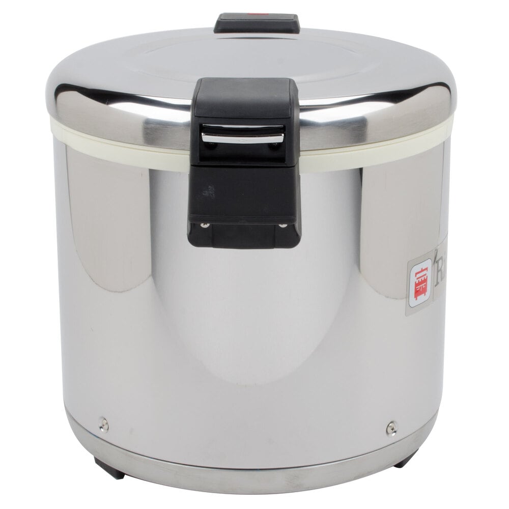 Town 56919NF 92 Cup Stainless Steel Electric Rice Warmer - 120V, 100W