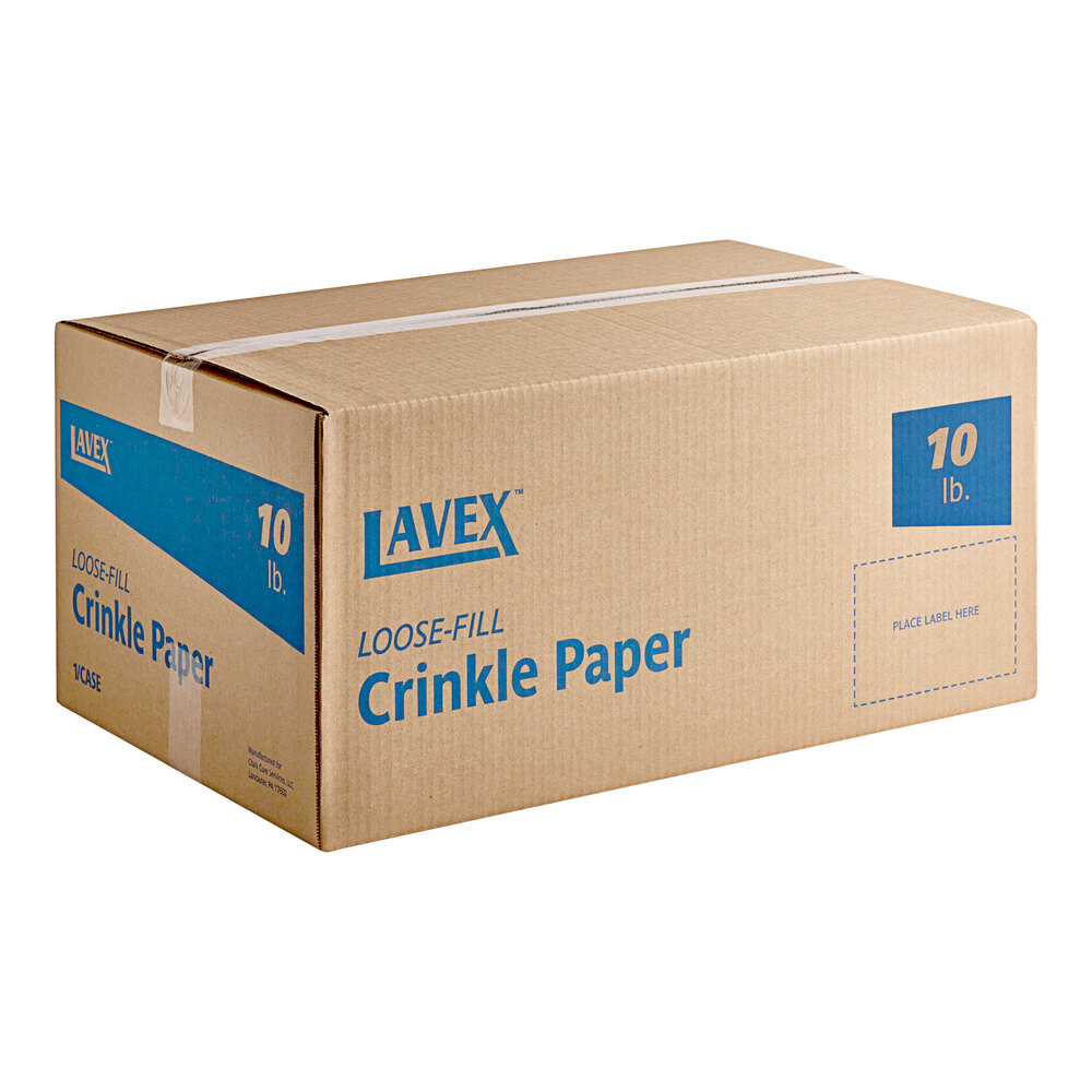 10 lb. Crinkle Paper Shred Red and Green Blend