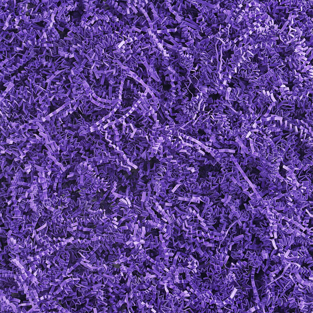 10 lb. Crinkle Paper Shred Purple
