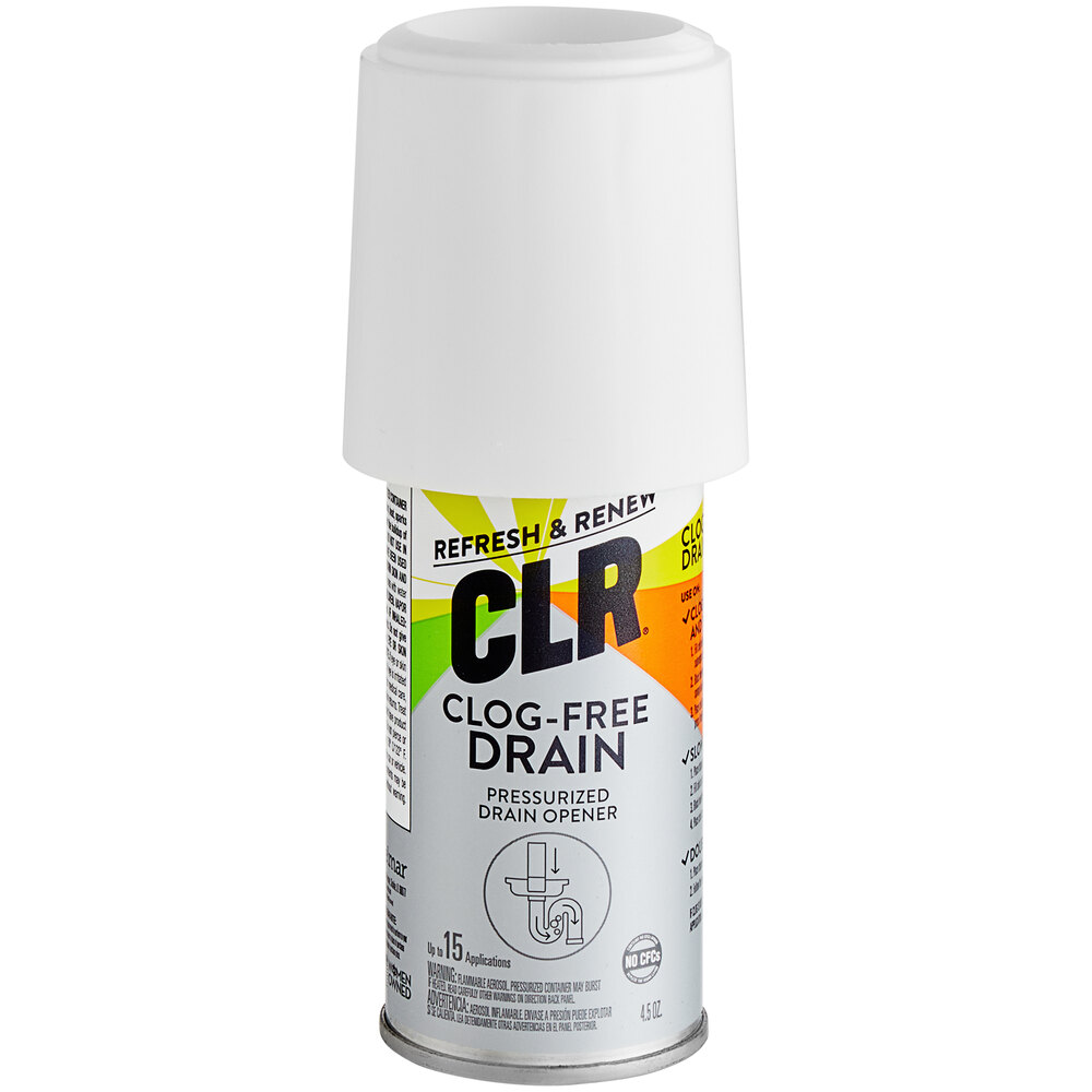 CLR PRO PP6 ClogFree Pressurized Drain Opener 4.5 oz. 6/Case