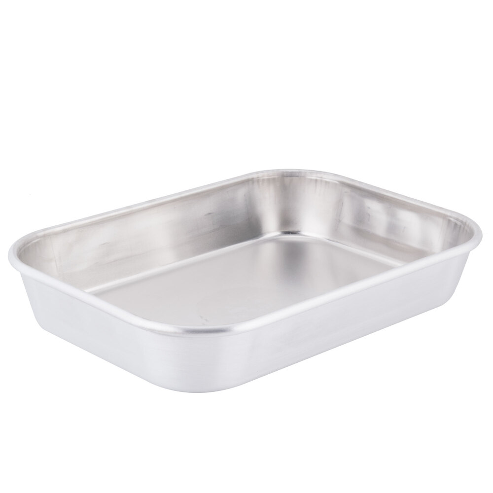Vollrath 68076 WearEver 3.875 Qt. Aluminum Baking and Roasting Pan