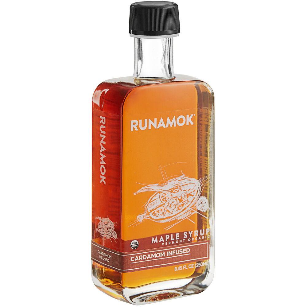 Runamok CardamomInfused Maple Syrup 8.45 fl. oz. (250mL)