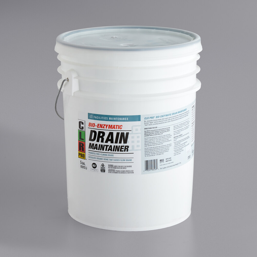 CLR PRO BioEnzymatic FMBEDM5PRO Drain Maintainer 5 Gallons